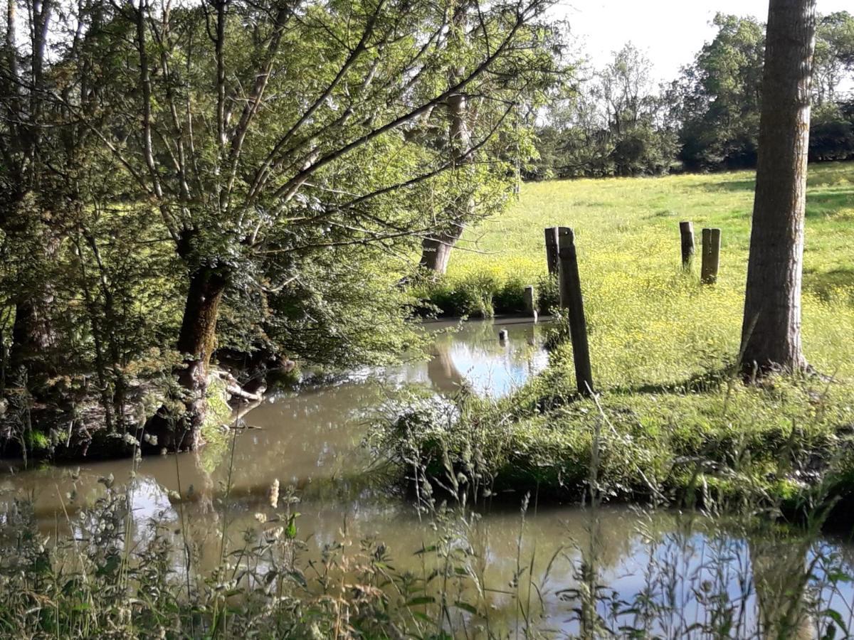 Le Logis De Lange Apt Les Aigrettes Saint-Hilaire-la-Palud エクステリア 写真